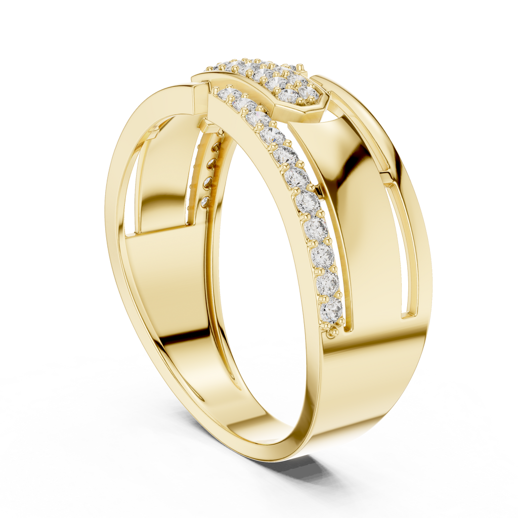 Bellavere Lab Grown Diamond Designer Ring for Women.