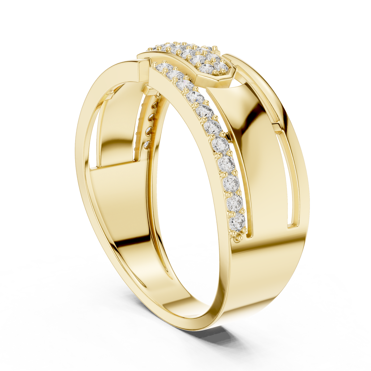 Bellavere Lab Grown Diamond Designer Ring for Women.