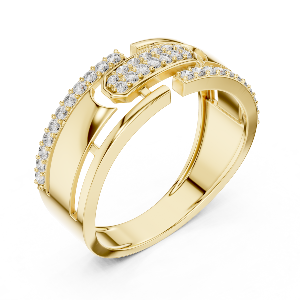 Bellavere Lab Grown Diamond Designer Ring for Women.