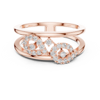 Twirelle Twin Swirl Pavé Double Band Lab Grown Diamond Ring