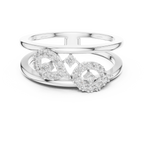Twirelle Twin Swirl Pavé Double Band Lab Grown Diamond Ring