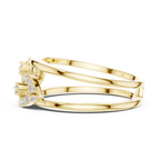 Twirelle Twin Swirl Pavé Double Band Lab Grown Diamond Ring
