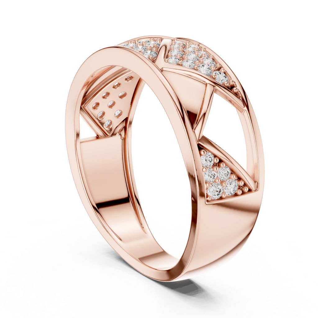 Arvella Geometric Lab Grown Diamond Ring for Women