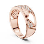 Arvella Geometric Lab Grown Diamond Ring for Women