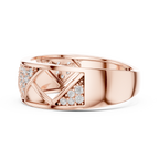 Arvella Geometric Lab Grown Diamond Ring for Women