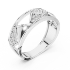 Arvella Geometric Lab Grown Diamond Ring for Women