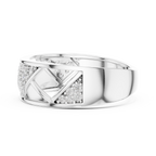 Arvella Geometric Lab Grown Diamond Ring for Women