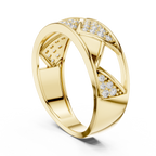Arvella Geometric Lab Grown Diamond Ring for Women