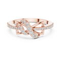 Aliselle Butterfly Wing Pavé Lab Grown Diamond Ring