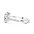 Aliselle Butterfly Wing Pavé Lab Grown Diamond Ring