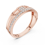Zarelle Lab Grown Diamond Band Ring for Women.