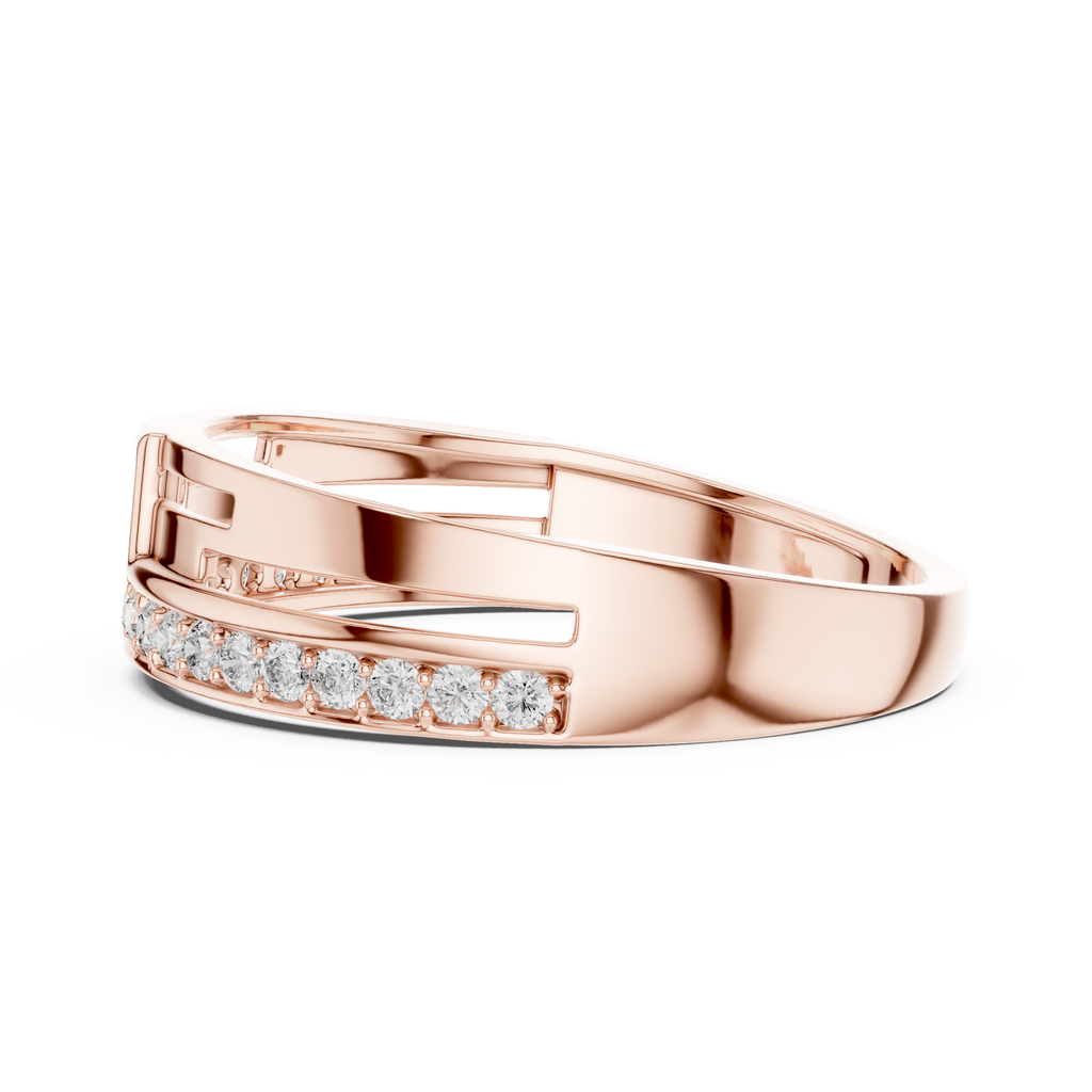 Zarelle Lab Grown Diamond Band Ring for Women.