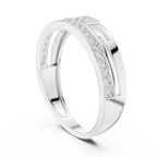 Zarelle Lab Grown Diamond Band Ring for Women.