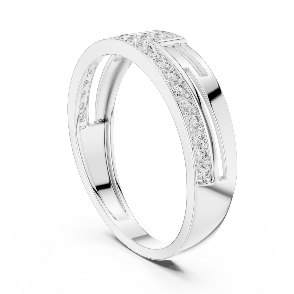 Zarelle Lab Grown Diamond Band Ring for Women.