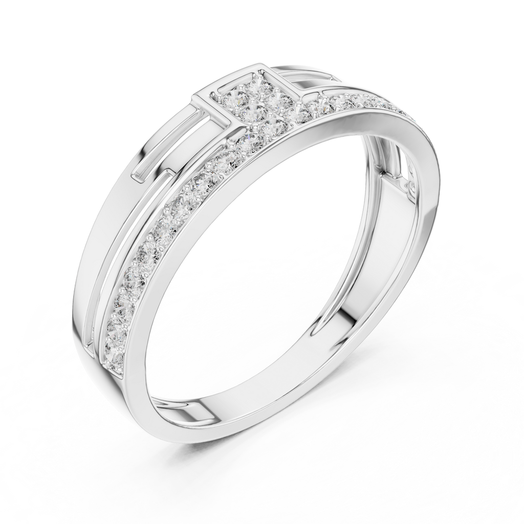 Zarelle Lab Grown Diamond Band Ring for Women.