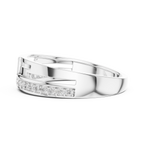 Zarelle Lab Grown Diamond Band Ring for Women.