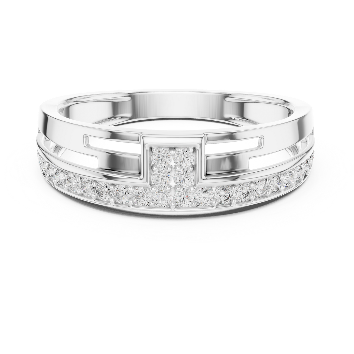 Zarelle Lab Grown Diamond Band Ring for Women.
