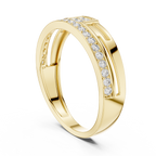 Zarelle Lab Grown Diamond Band Ring for Women.