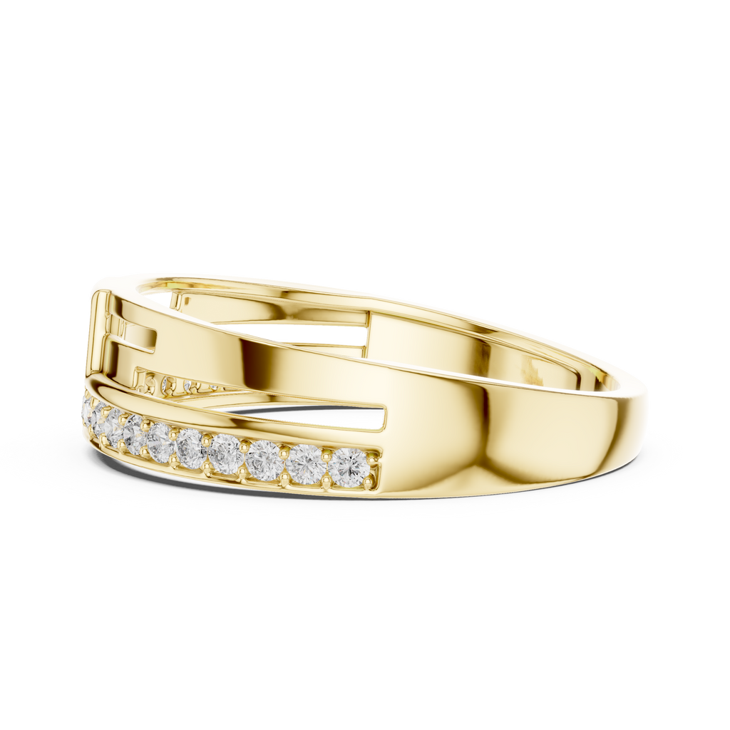 Zarelle Lab Grown Diamond Band Ring for Women.