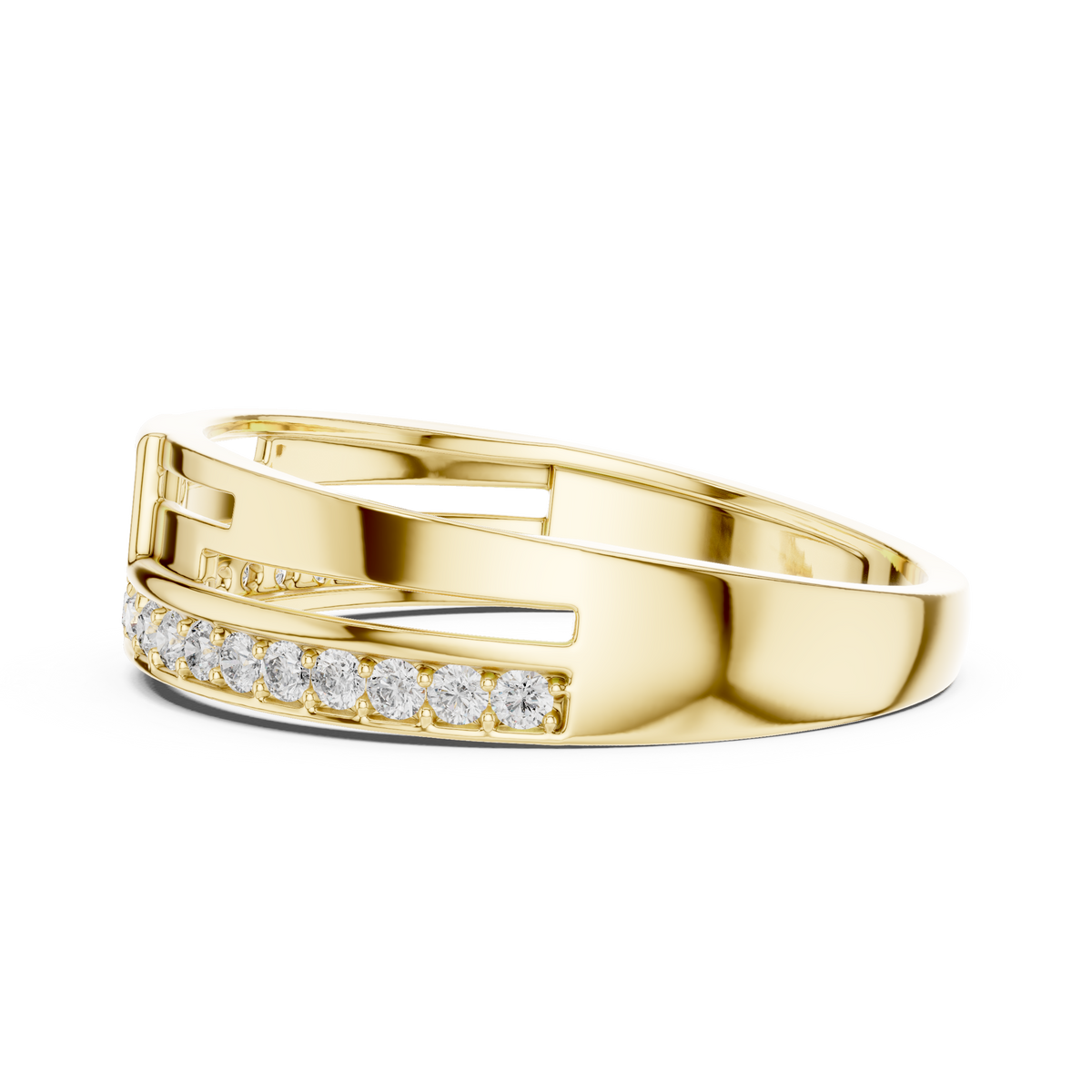 Zarelle Lab Grown Diamond Band Ring for Women.
