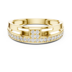 Zarelle Lab Grown Diamond Band Ring for Women.