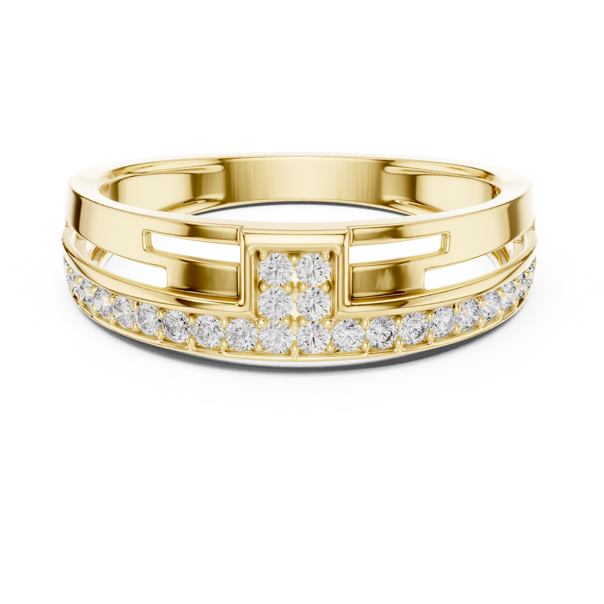 Zarelle Lab Grown Diamond Band Ring for Women.