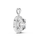 Roselle Classic Round Halo Lab Grown Diamond Pendant