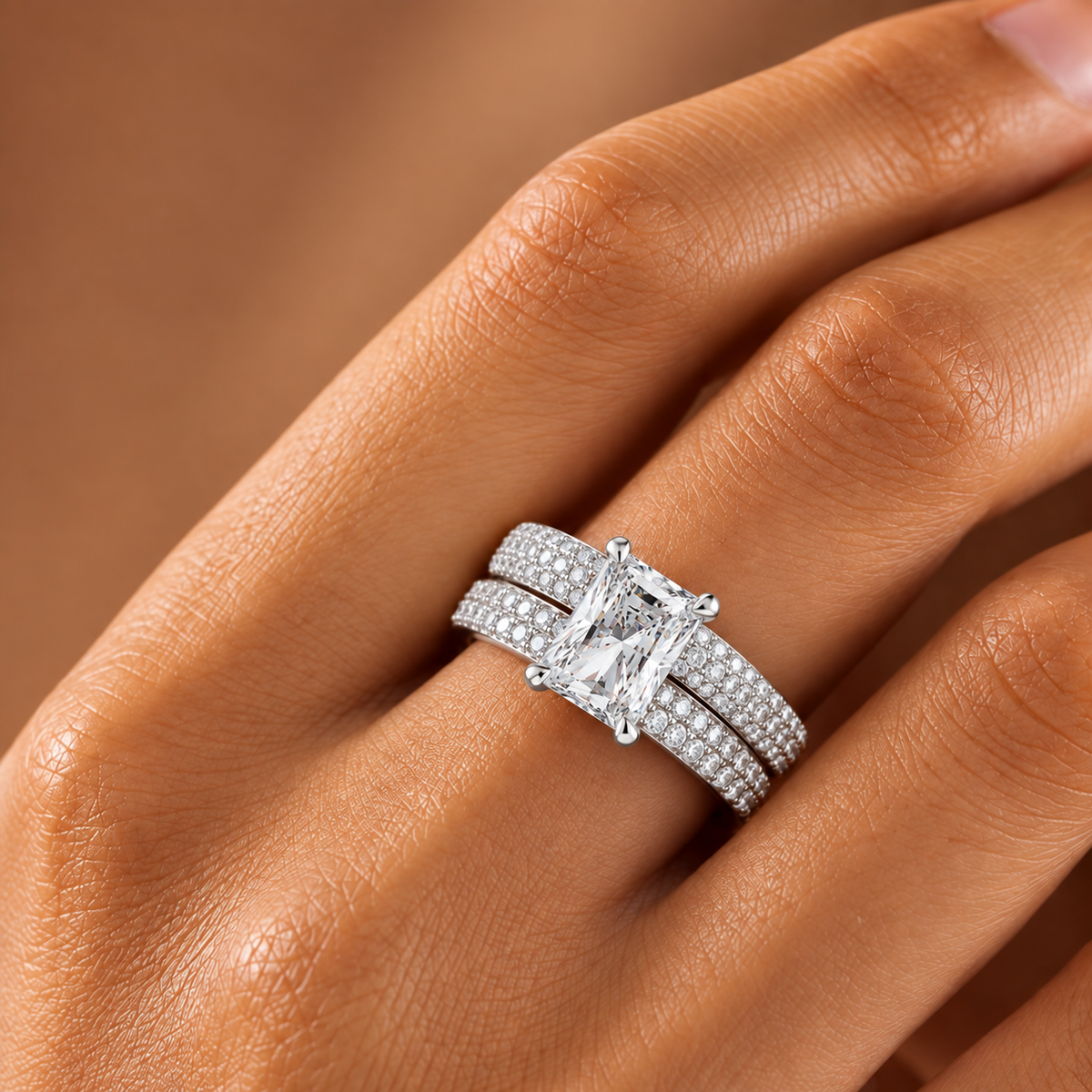 Imperial Radiance Lab Grown Diamond Statement Ring.
