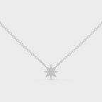Celestara Eight-Point Star Lab Grown Diamond Pendant