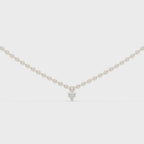 Elowira Delicate Diamond Charm Lab Grown Necklace