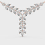Seraphina Pear Cluster Lab Grown Diamond Y-Necklace